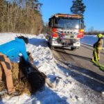 Walczyli z ogniem i ratowali łosia. Pracowite dni strażaków w powiecie giżyckim (1)