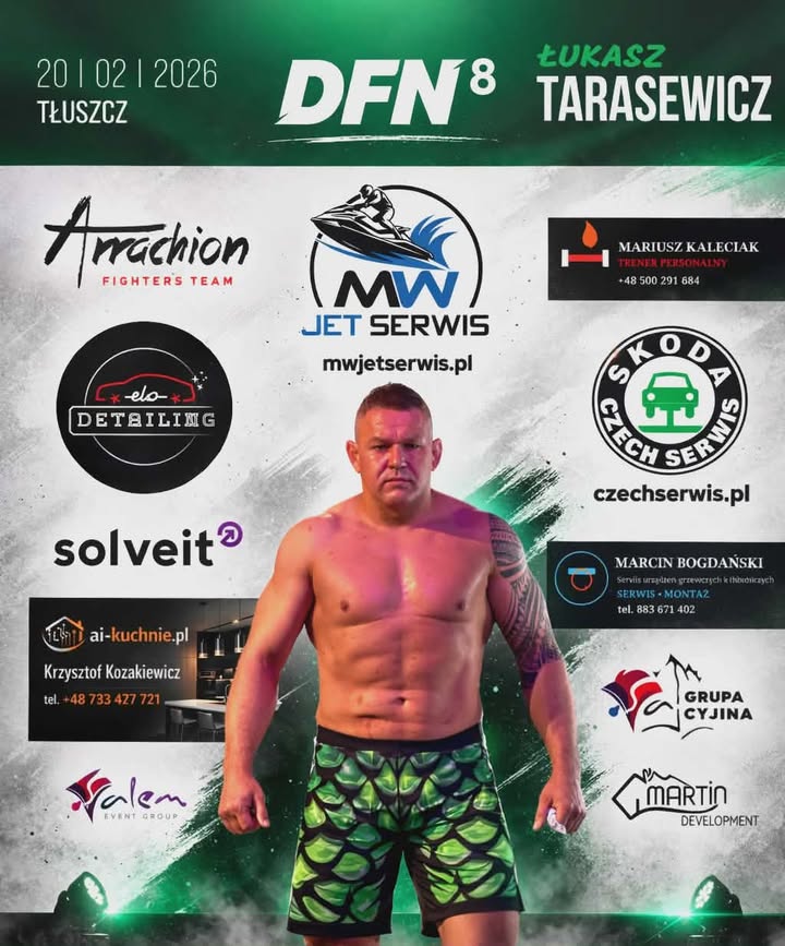 Wygrana przez poddanie. Łukasz Tarasewicz z Sulim zwycięża na gali DFN 8