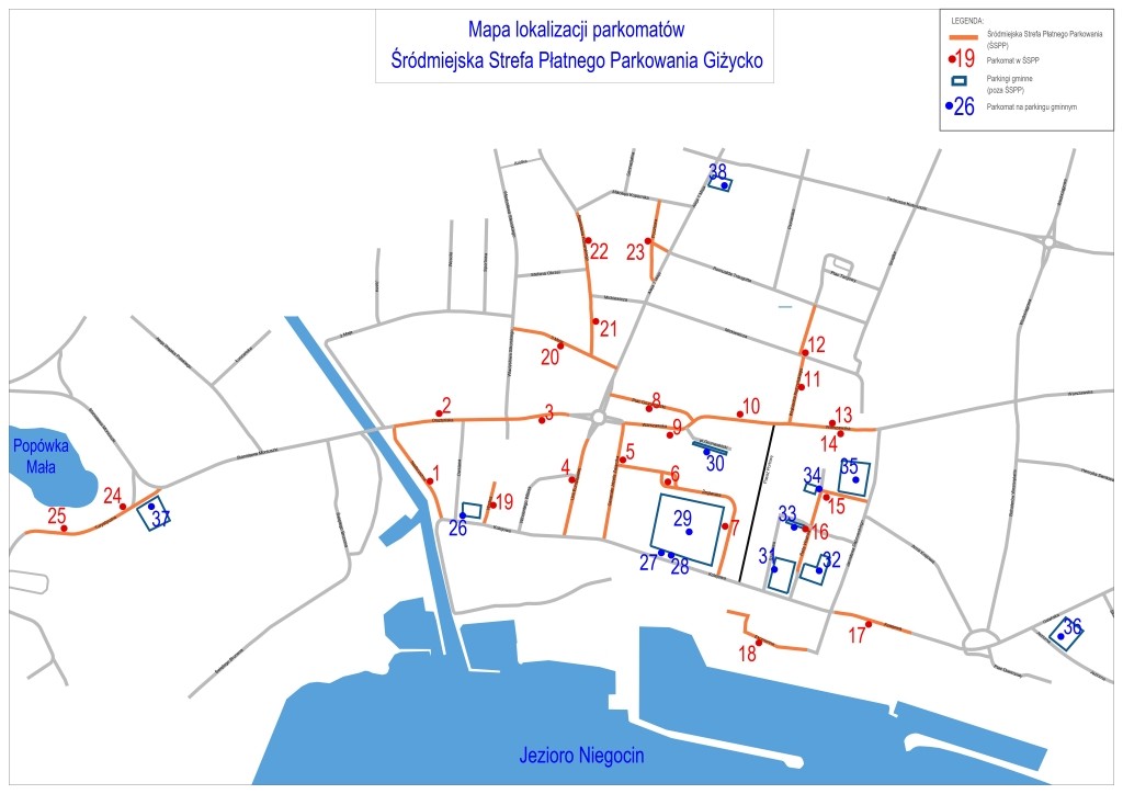 Nowe zasady parkowania w Giżycku od 1 maja. Zmiany budzą dyskusję