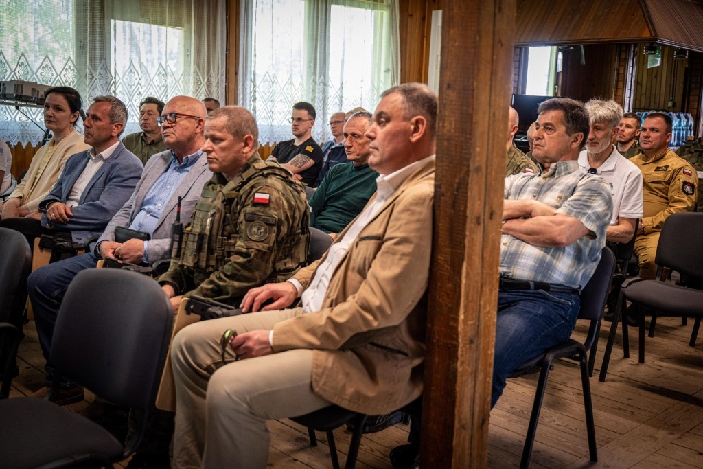 Giżycki batalion WOT zorganizował wspólne warsztaty służb mundurowych