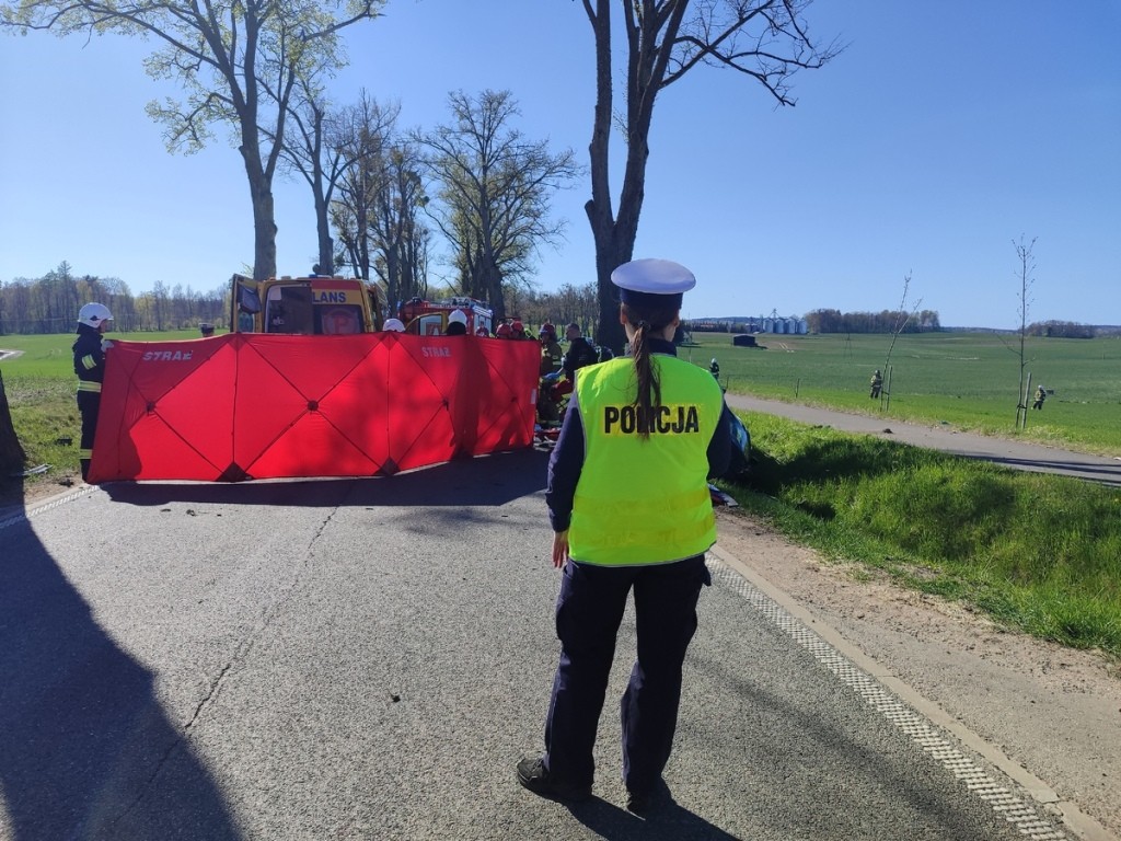 Tragedia na drodze. Nie żyje 16-latek, kierowca był pijany i miał zakaz prowadzenia