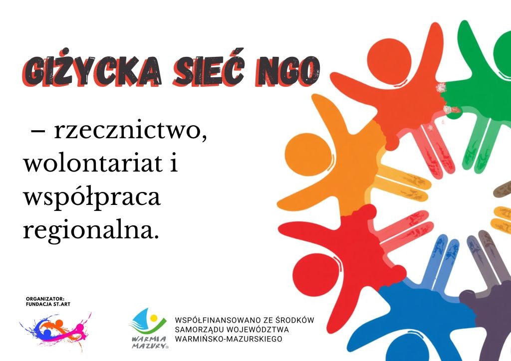 Giżycka Sieć NGO rusza w lipcu. Będą szkolenia, spotkania i współpraca organizacji