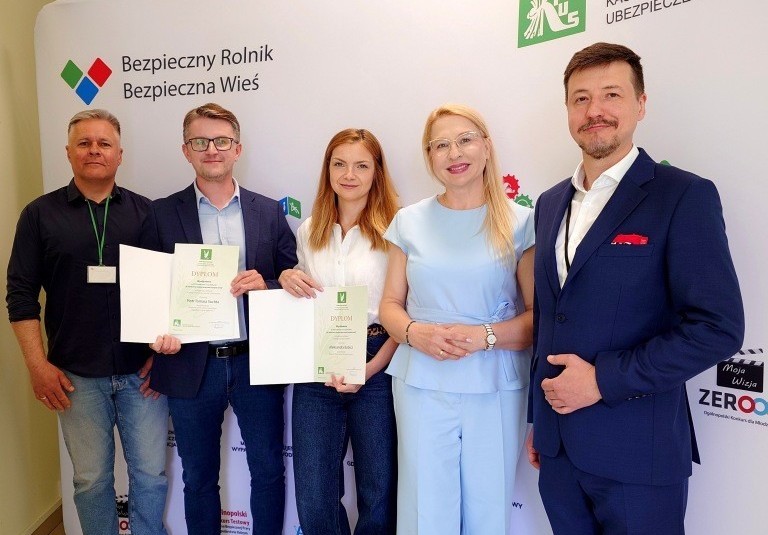 Lokalne media docenione przez KRUS za publikacje o bezpieczeństwie pracy w rolnictwie
