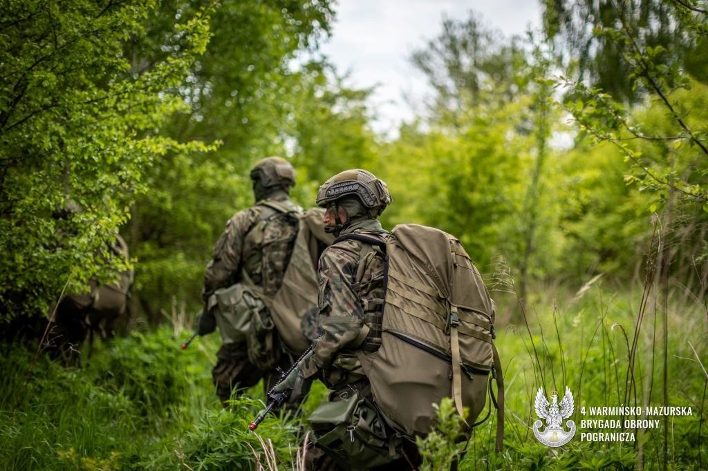 Brygada z Warmii i Mazur będzie wzmacniać ochronę północno-wschodniej granicy