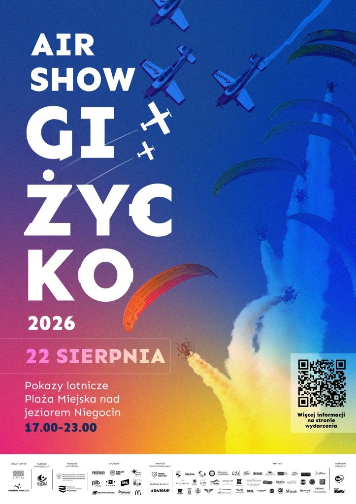 Miasto Giżycko zaprasza na Giżycko AirShow 2026!