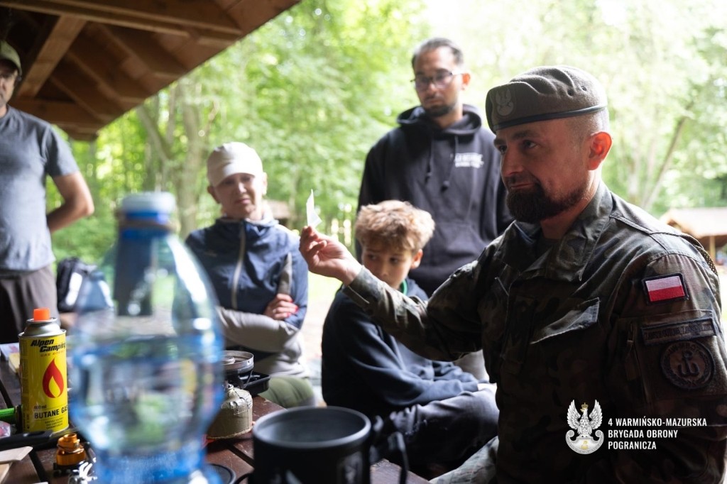 Survival w Lesie Miejskim w Gajewie. Terytorialsi szkolili mieszkańców i turystów