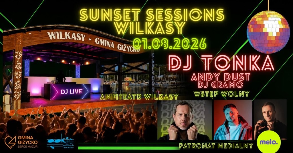 Wakacyjny kalendarz Gminy Giżycko. Przed nami m.in. szanty, Święto Sękacza i Sunset Sessions