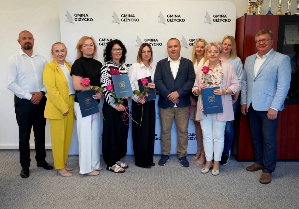 Dziesięcioro nauczycieli szkół Gminy Giżycko z awansem zawodowym