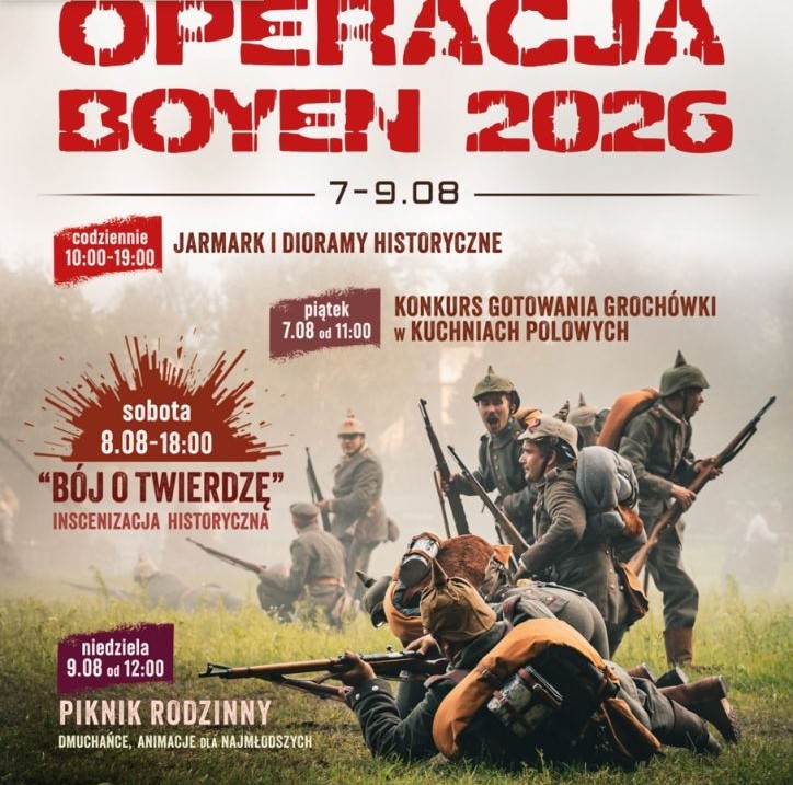 Miasto Giżycko zaprasza na Operację Boyen