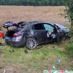 Pijani kierowcy, 29 wykroczeń i groźne dachowanie. Policja podsumowała weekend na drogach powiatu (1)