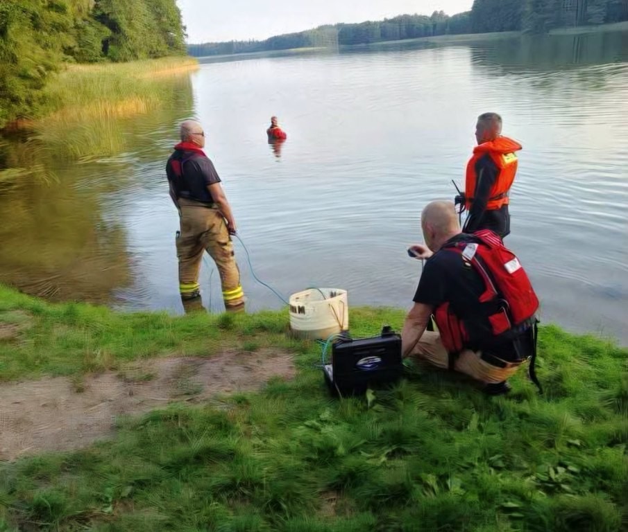 Tragiczny finał poszukiwań na Jeziorze Wydmińskim. Odnaleziono ciało 37-latka