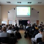 Bankowe IT od kulis. Przedstawiciele Mazurskiego Banku Spółdzielczego w Giżycku spotkali się z uczniami „Elektryka” (1)