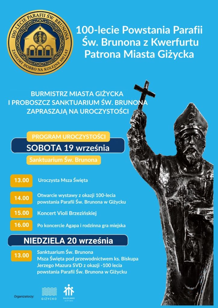 Parafia św. Brunona w Giżycku świętuje 100-lecie powstania