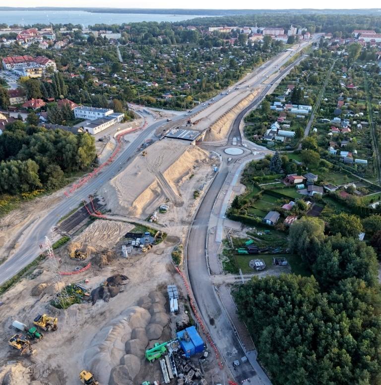 Tak zmienia się ulica Obwodowa w Giżycku. Wrzesień 2026