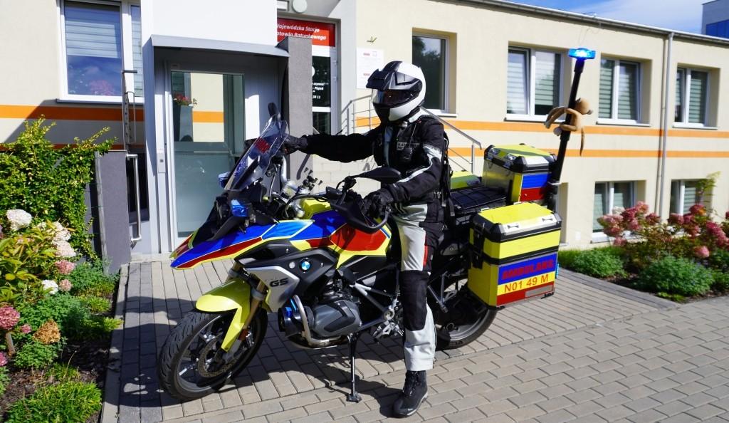 Motocyklowa jednostka ratunkowa. Szybka pomoc tam, gdzie liczą się minuty