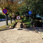 Ruszył remont chodnika przy ul. Kościuszki w Giżycku (1)