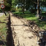 Ruszył remont chodnika przy ul. Kościuszki w Giżycku (2)