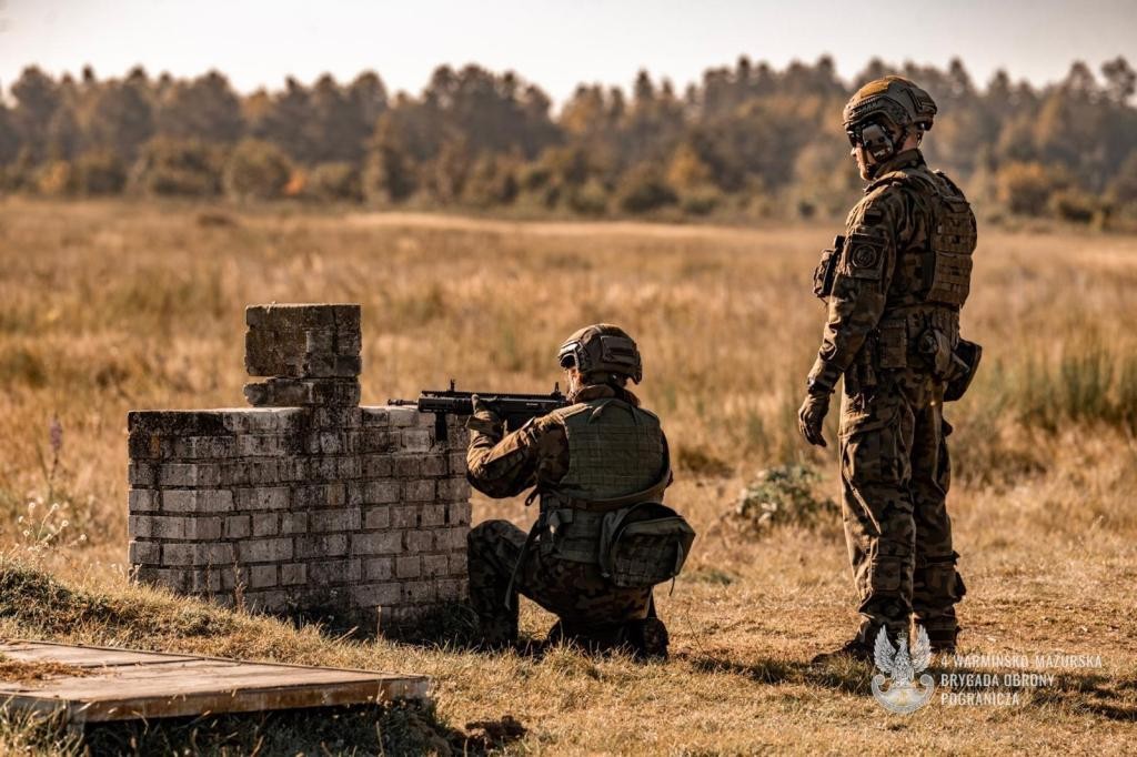 Strzelanie, pierwsza pomoc i służba wartownicza. Szkolenie żołnierzy 41 Batalionu Obrony Pogranicza